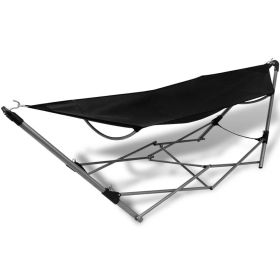 Folding Hammock Black