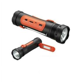 Emergency Solar LED Flashlight with AM/FM/Weather Band Radio